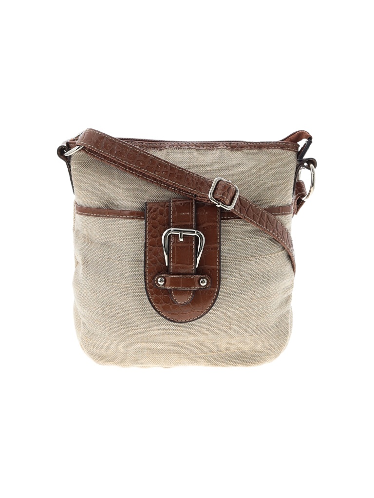 Sac à Main Baguette Noir Croft & Barrow - Taille Medium, Nylon, Occasion