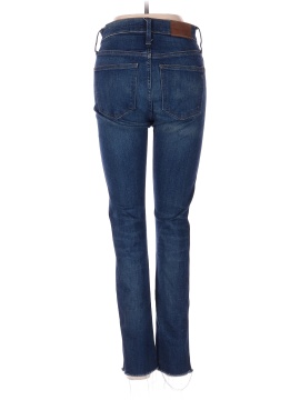 Madewell 9" Mid-Rise Skinny Jeans in Paloma Wash: Raw-Hem Edition (view 2)