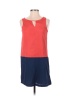 Monteau 100% Polyester Color Block Red Casual Dress Size S - photo 1