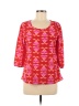 Peach Love Cream California Pink 3/4 Sleeve Blouse Size M - photo 1