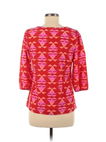 Peach Love Cream California 3/4 Sleeve Blouse (view 2)