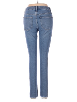 Madewell 10" High-Rise Skinny Jeans in Ainsworth Wash: Raw-Hem Edition (view 2)