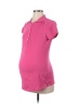 A Pea in the Pod Colored Pink Short Sleeve Polo Size S (Maternity) - photo 1
