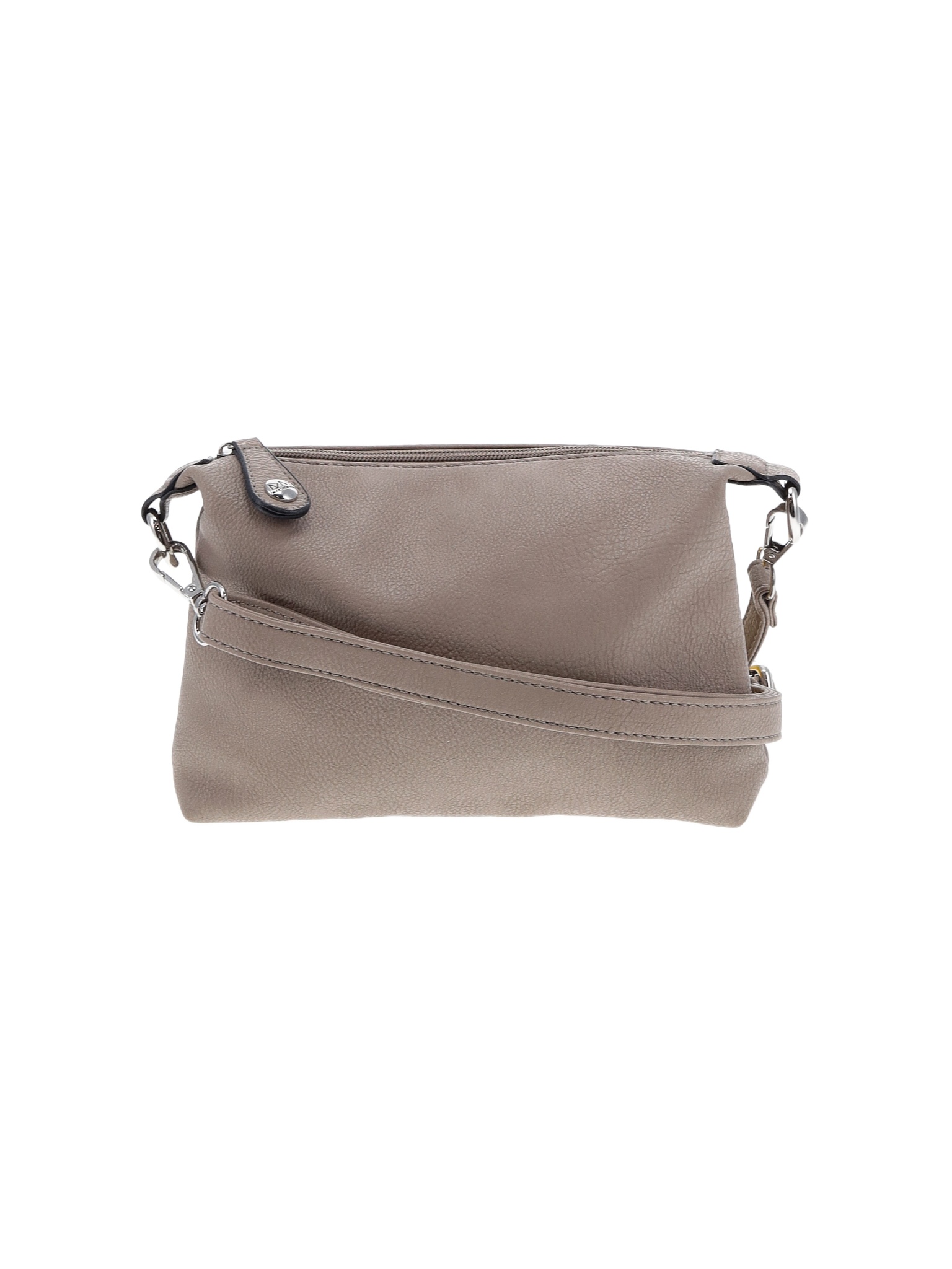 Marc New York Solid Gray Tan Crossbody Bag One Size - 76% off | thredUP