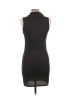 LIVI Solid Black Gray Casual Dress Size L - photo 2