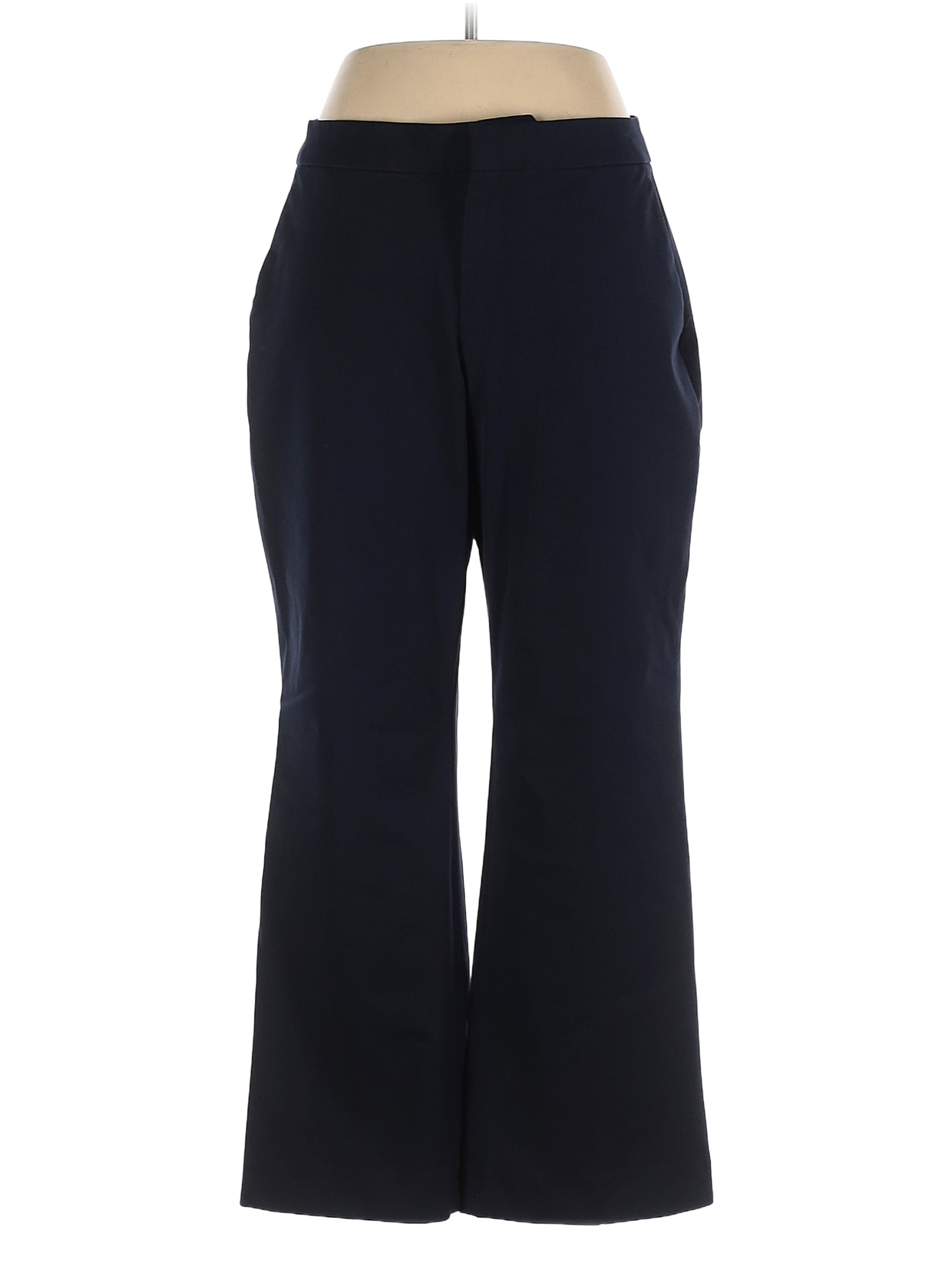 Gap Solid Blue Dress Pants Size 14 72 off thredUP