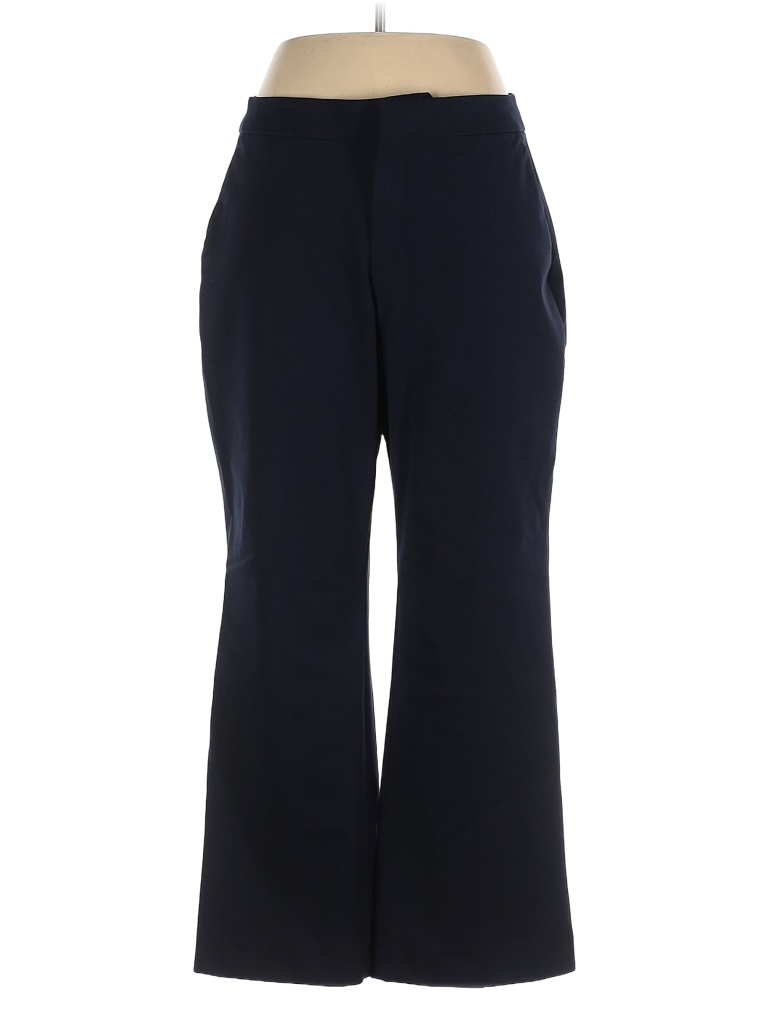 Gap Solid Blue Dress Pants Size 14 72 off thredUP