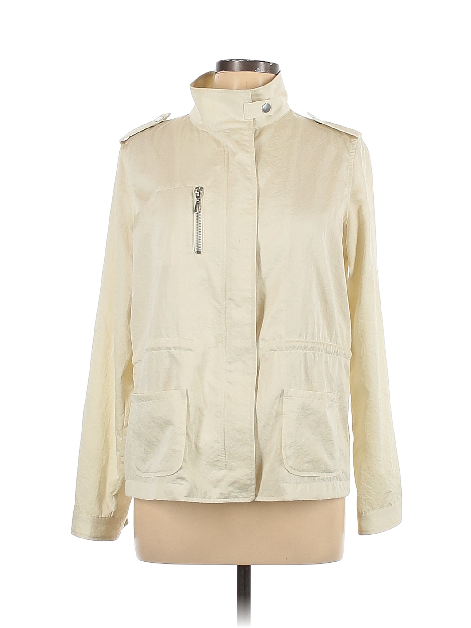 Pull Col V En Cachemire 100% - Peck & Peck Taille S Aqua, Bordure Grise, Femme