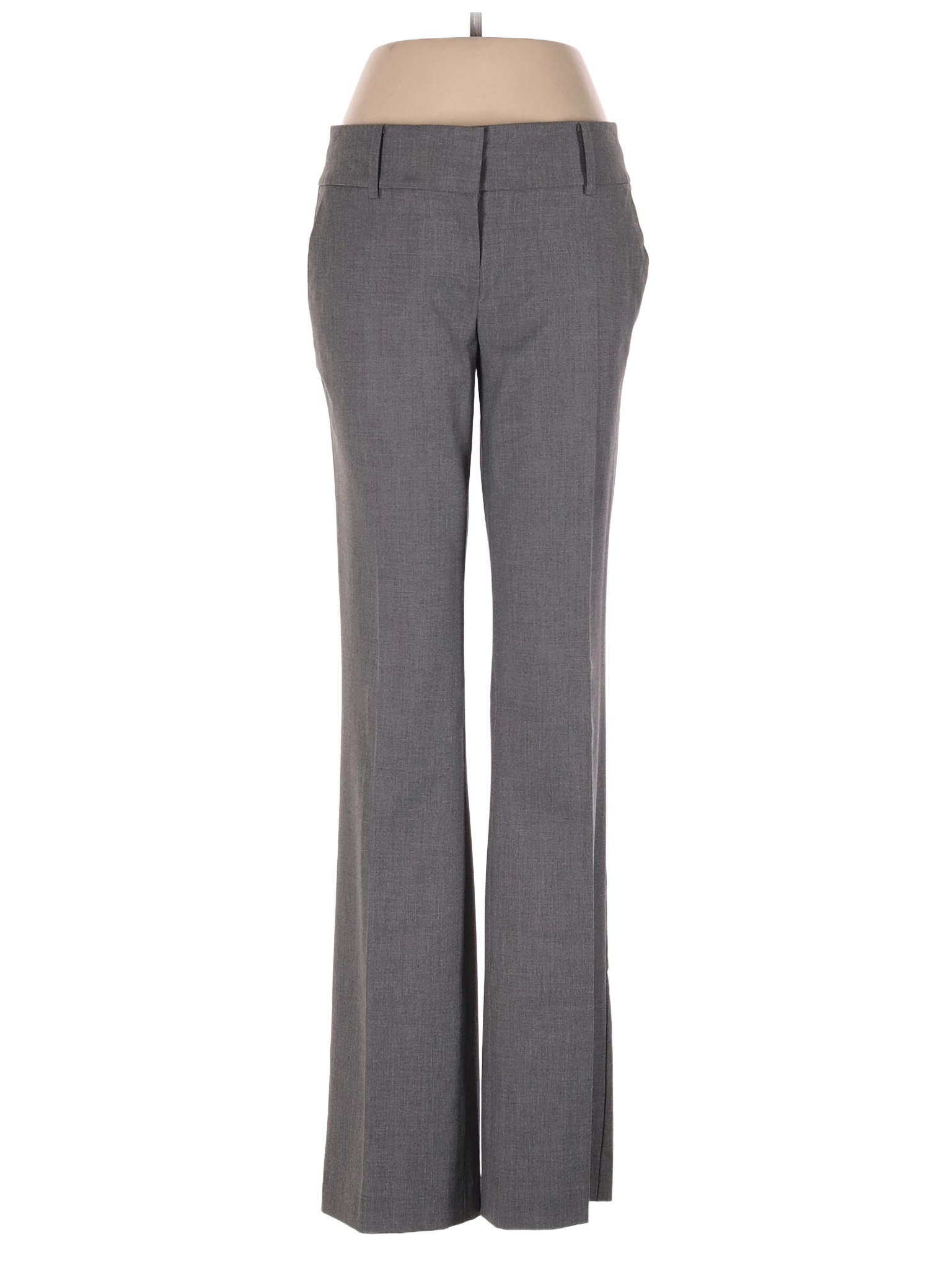 Ann Taylor Solid Gray Dress Pants Size 0 81 off thredUP