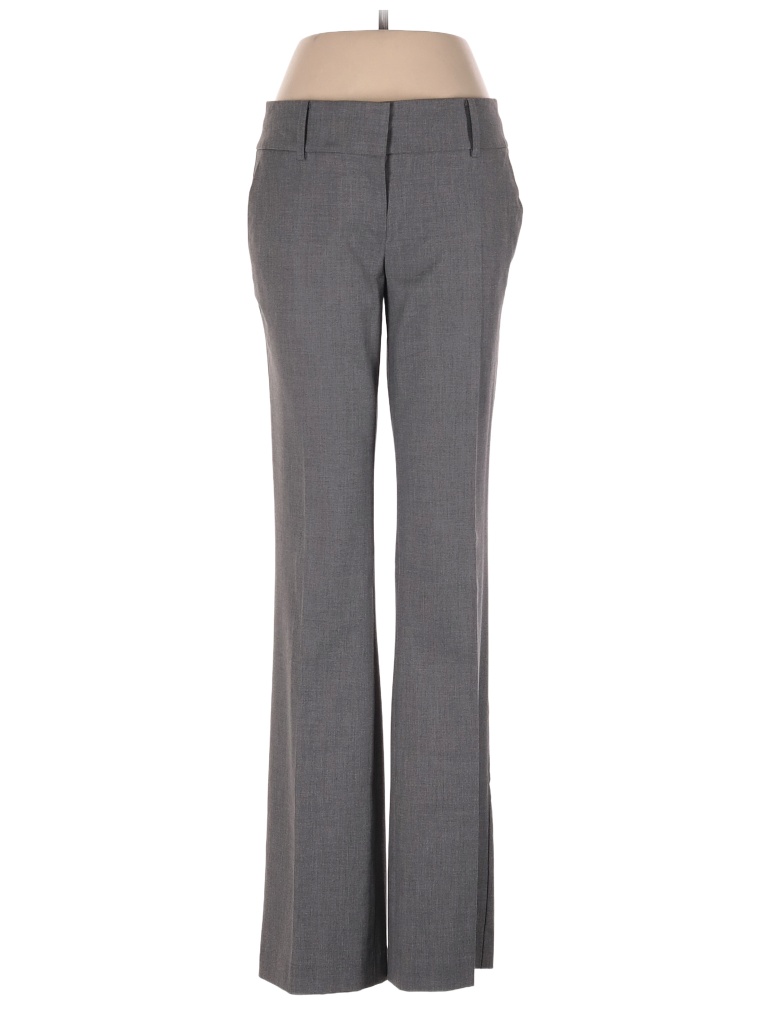 Ann Taylor Solid Gray Dress Pants Size 0 - 81% off | thredUP