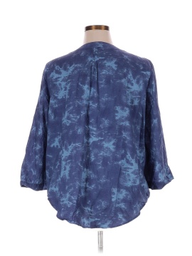 LOGO by Lori Goldstein Long Sleeve Blouse (view 2)