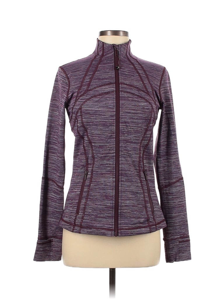 Lululemon Athletica Purple Burgundy Track Jacket Size 8 - 56% off | thredUP