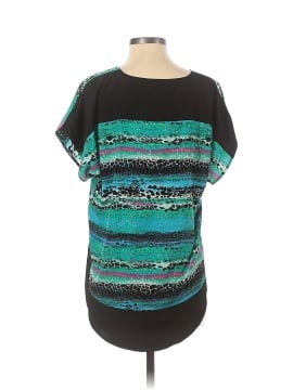 Dana Buchman Short Sleeve Blouse (view 2)