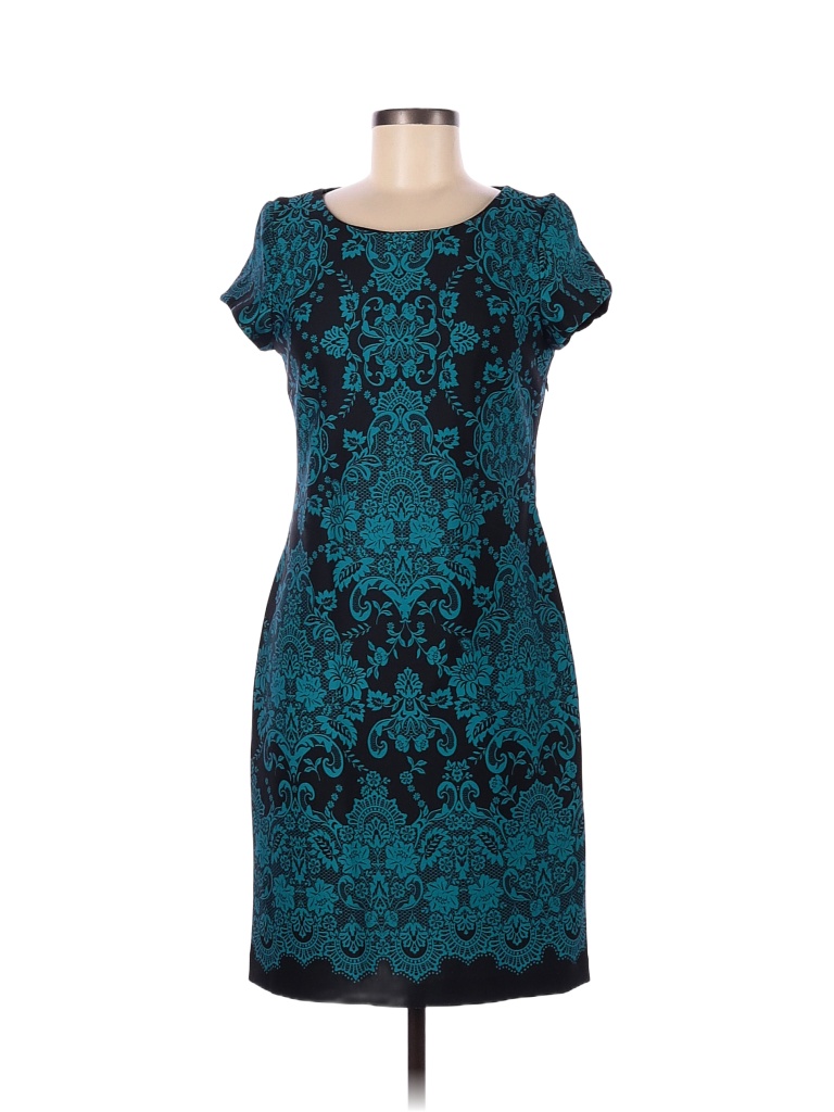 Sandra Darren Blue Casual Dress Size 6 - photo 1