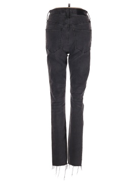 Madewell Curvy High-Rise Skinny Jeans in Black Sea (view 2)