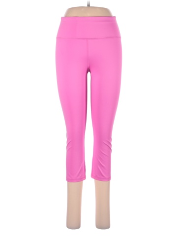 Forever 21 Solid Colored Pink Active Pants Size M - 52% off