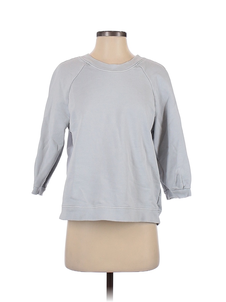 Madewell 100% Cotton Gray Sweatshirt Size S - photo 1