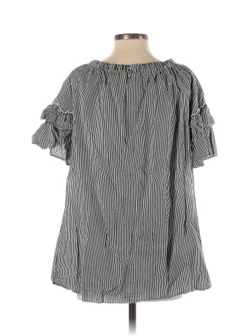 Rebellion Short Sleeve Blouse (view 2)