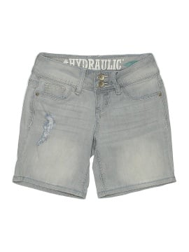 Hydraulic Denim Shorts (view 1)