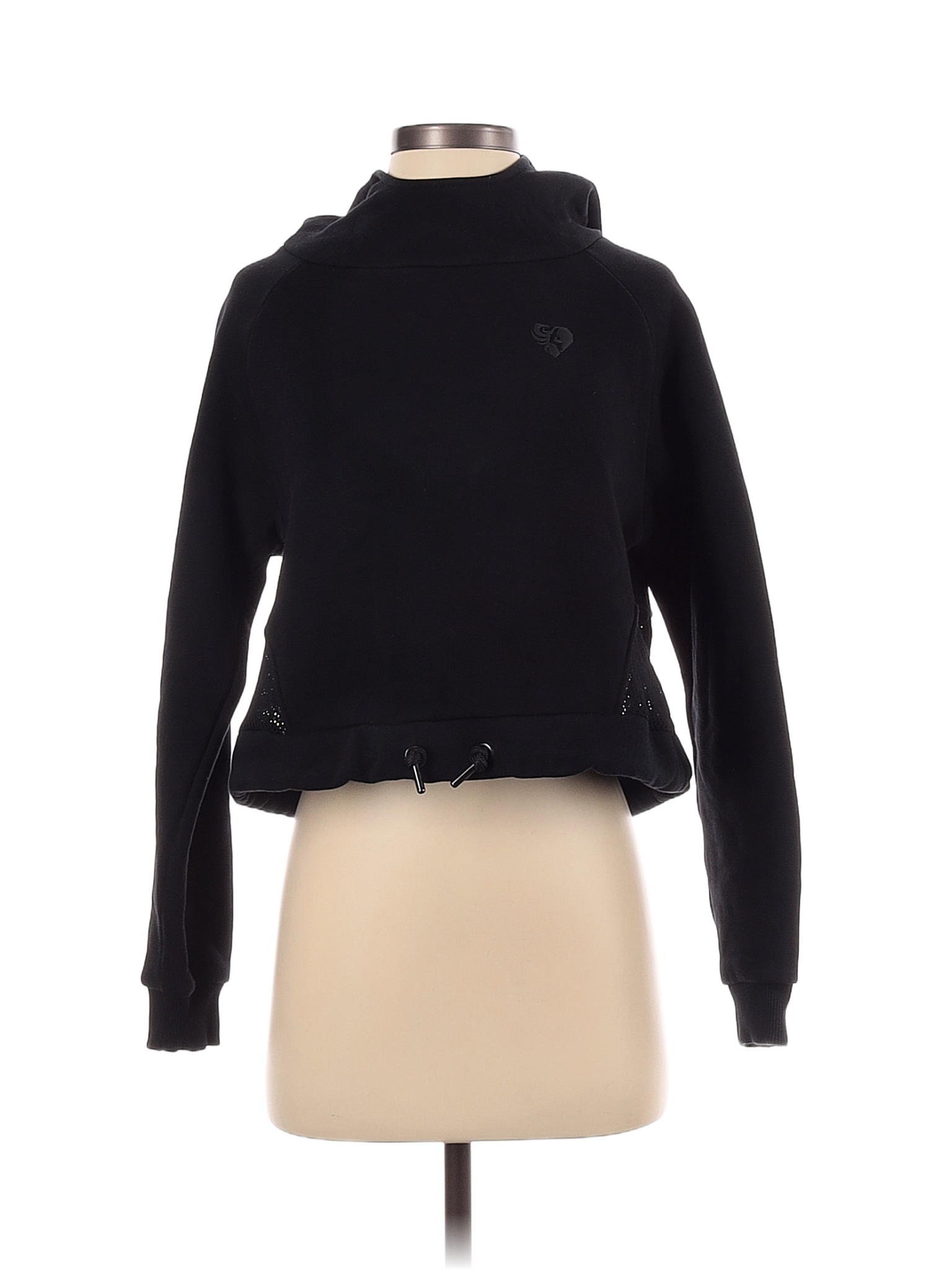 Women's Best Solid Black Pullover Hoodie Size XS 73 off thredUP