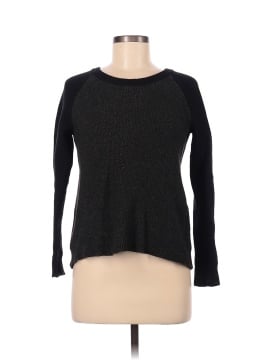 Madewell Province Cross-Back Pullover Sweater in Colorblock (view 1)
