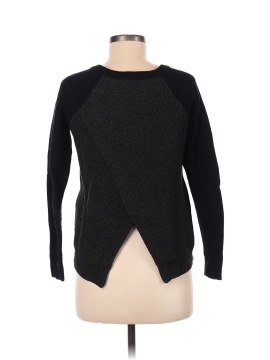 Madewell Province Cross-Back Pullover Sweater in Colorblock (view 2)