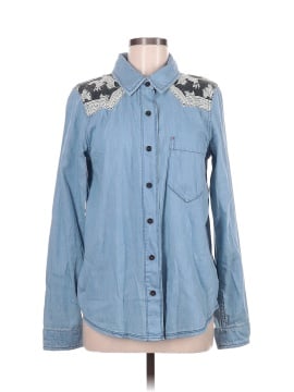 Free People Long Sleeve Button Down Shirt