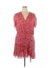 Tanya Taylor Floral Red Casual Dress Size 14 - photo 1