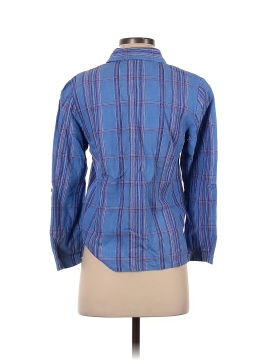 JM Collection Long Sleeve Button-Down Shirt (view 2)