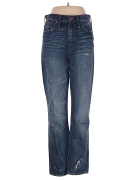 Madewell Classic Straight Jeans in Croston Wash (view 1)