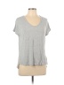 Ann Taylor LOFT Gray Short Sleeve T-Shirt Size S - photo 1