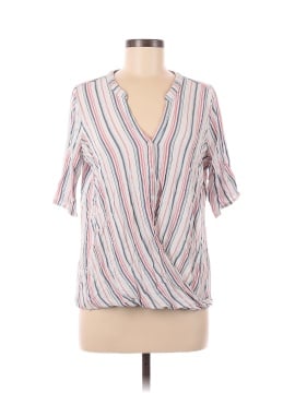 Nine West Short Sleeve Button-Down Shirt (view 1)