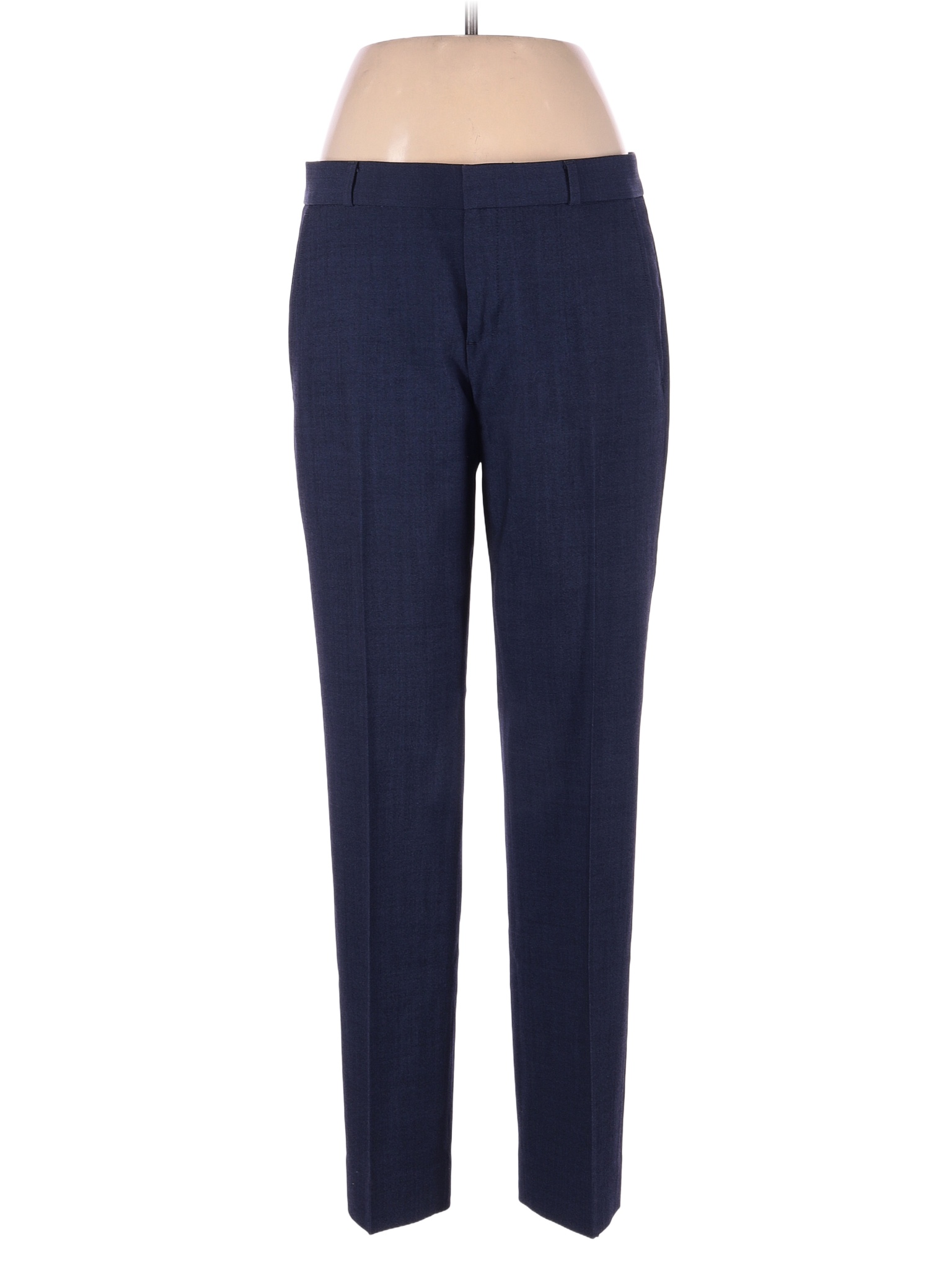 Banana Republic Navy Blue Wool Pants Size 6 74 off thredUP