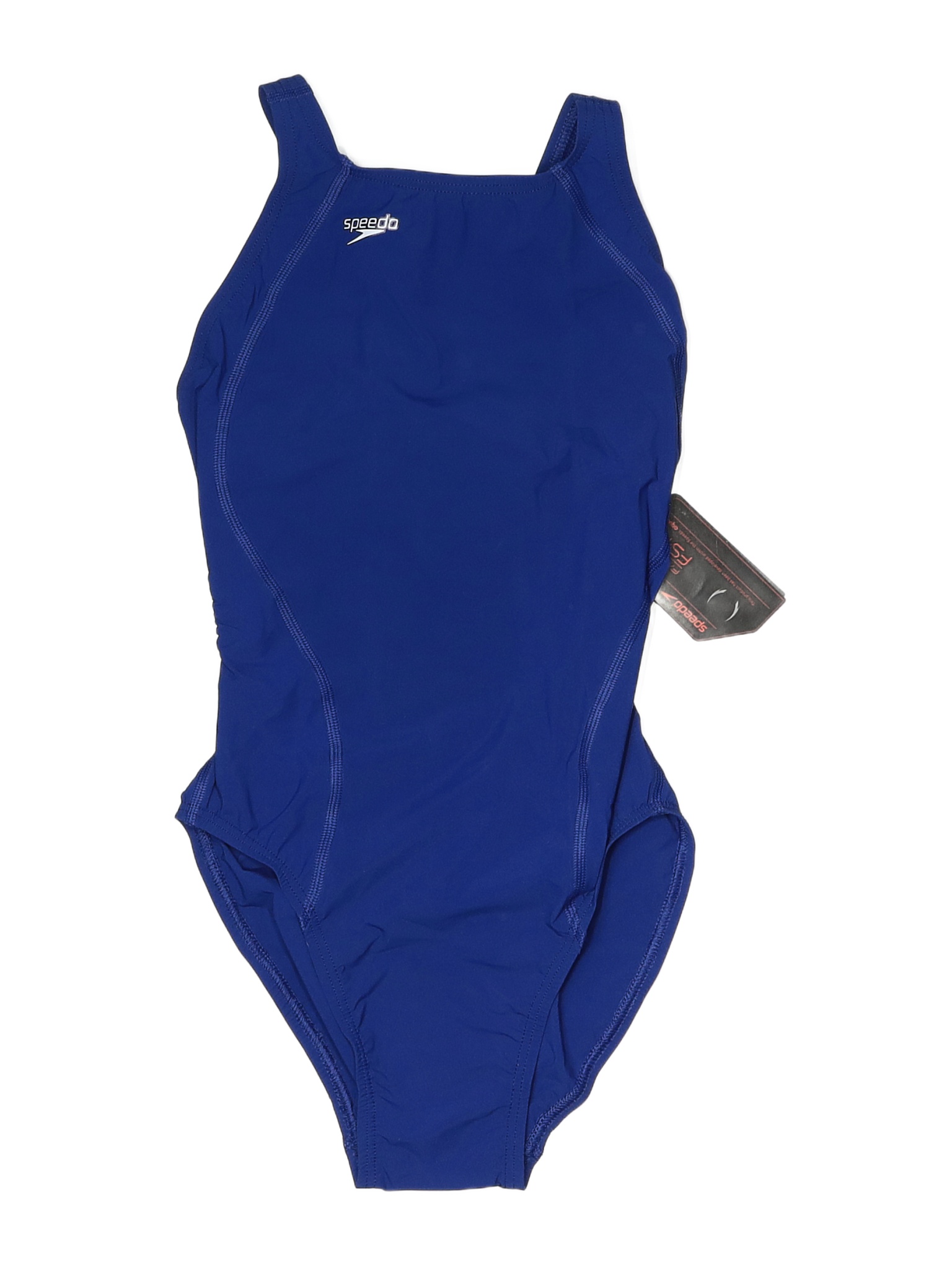 Speedo Solid Blue One Piece Swimsuit Size Sm 32 58 Off Thredup