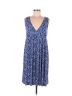 Glamour Floral Motif Blue Casual Dress Size 8 - photo 1