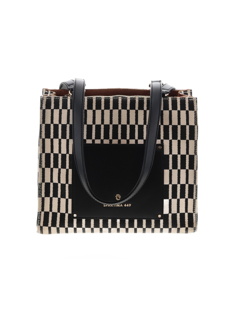 Spartina 449 Color Block Graphic Solid Multi Color Ivory Shoulder Bag ...