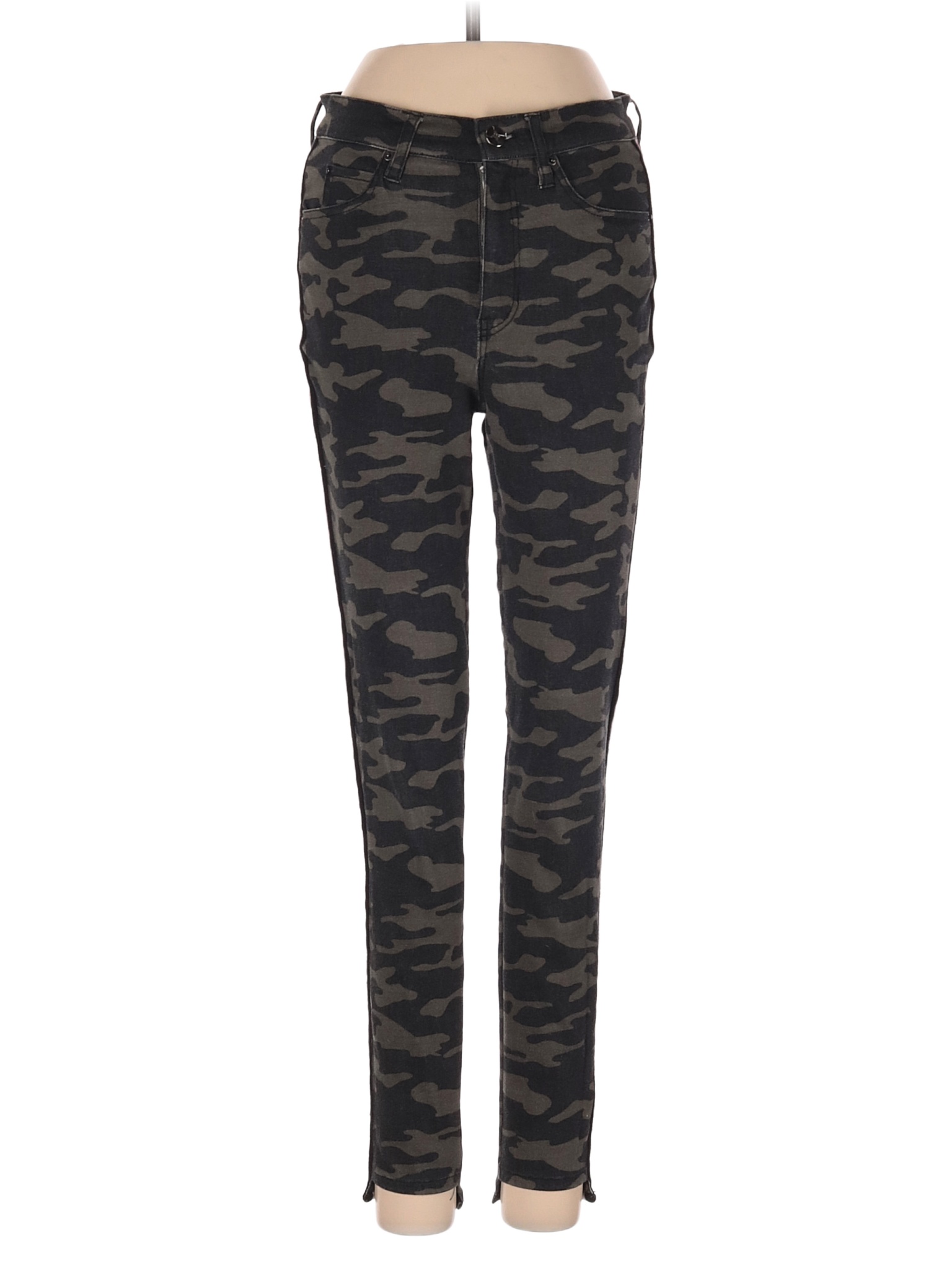 Nicole Miller Artelier Camo Black Jeans 25 Waist - 91% off | thredUP