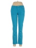 Gap Color Block Chevron Teal Blue Jeans 27 Waist - photo 1