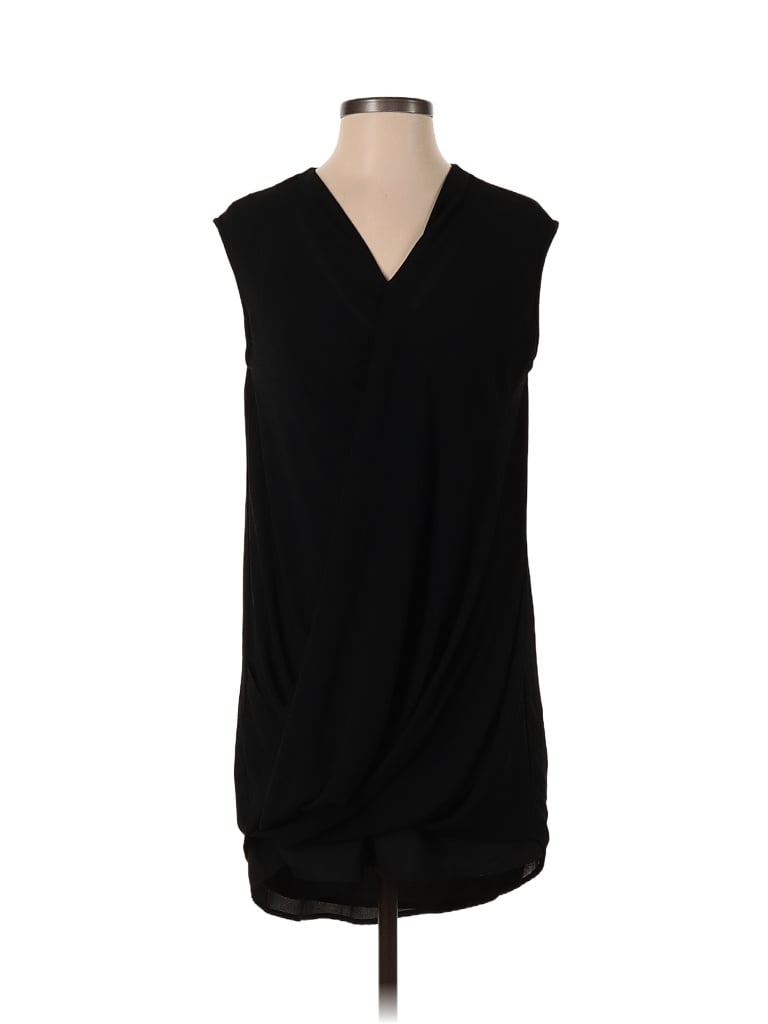 Naked Zebra 100% Polyester Black Casual Dress Size S - photo 1