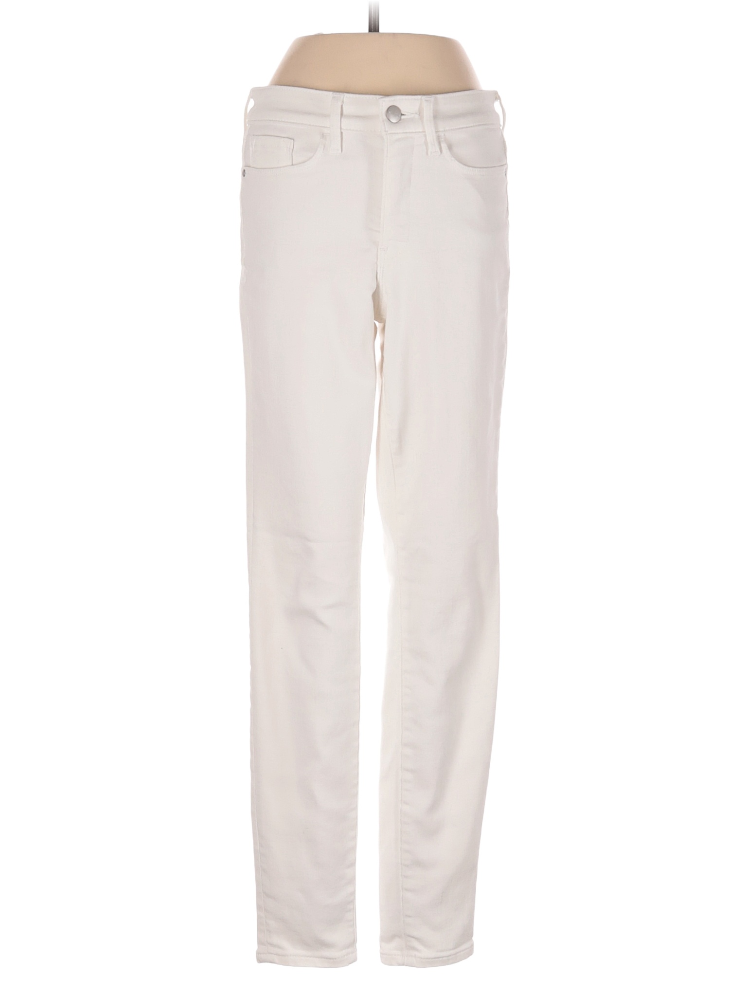 Athleta Solid White Jeans Size 0 - 89% off | ThredUp