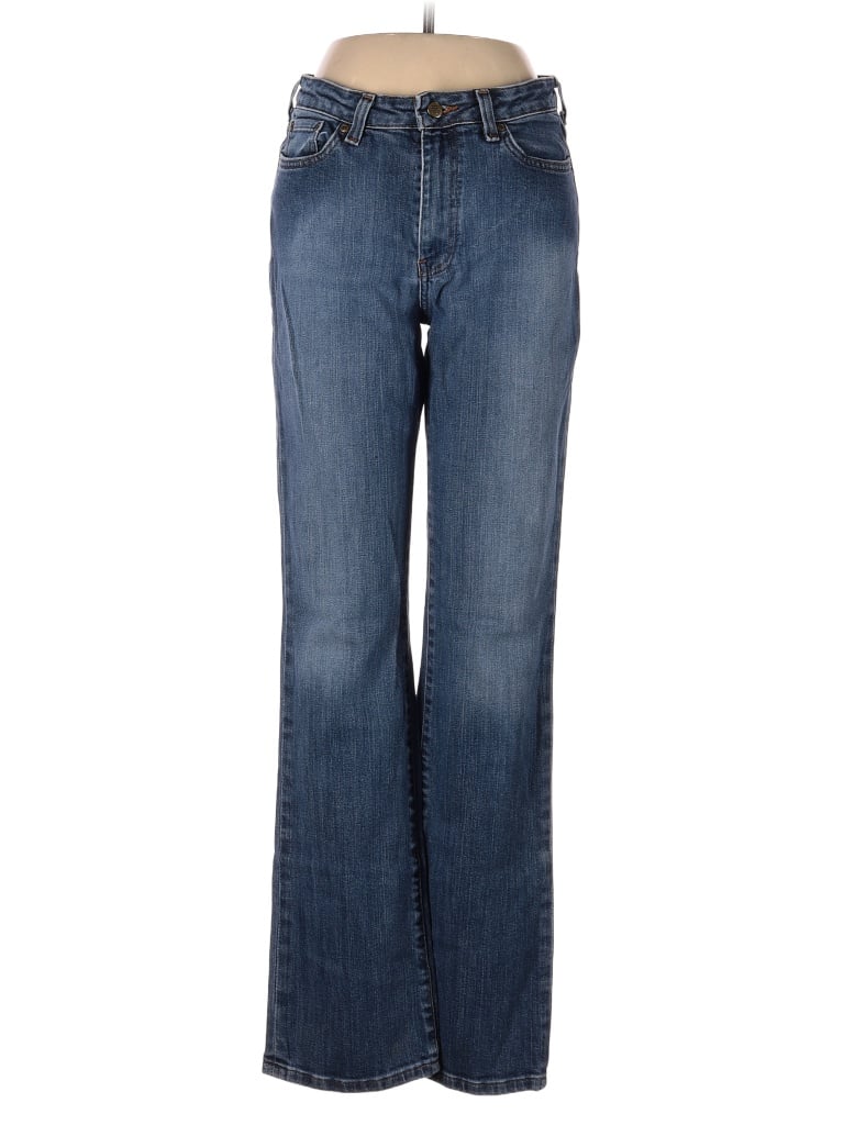 Boston Proper Solid Blue Jeans Size 8 - 72% off | thredUP