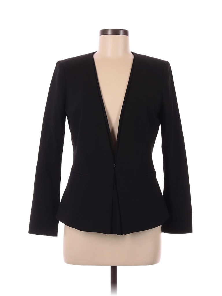 Ann Taylor Solid Black Blazer Size 8 (Petite) 81 off thredUP