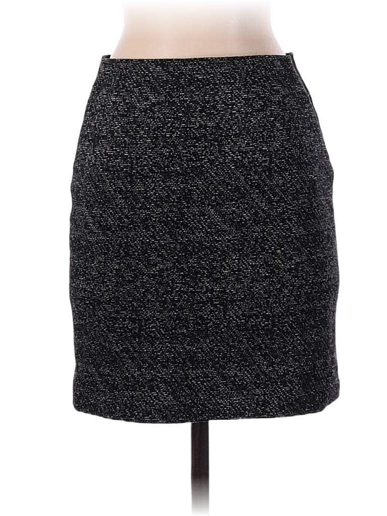 Pre-owned Le Chateau Formal Skirt In Gray