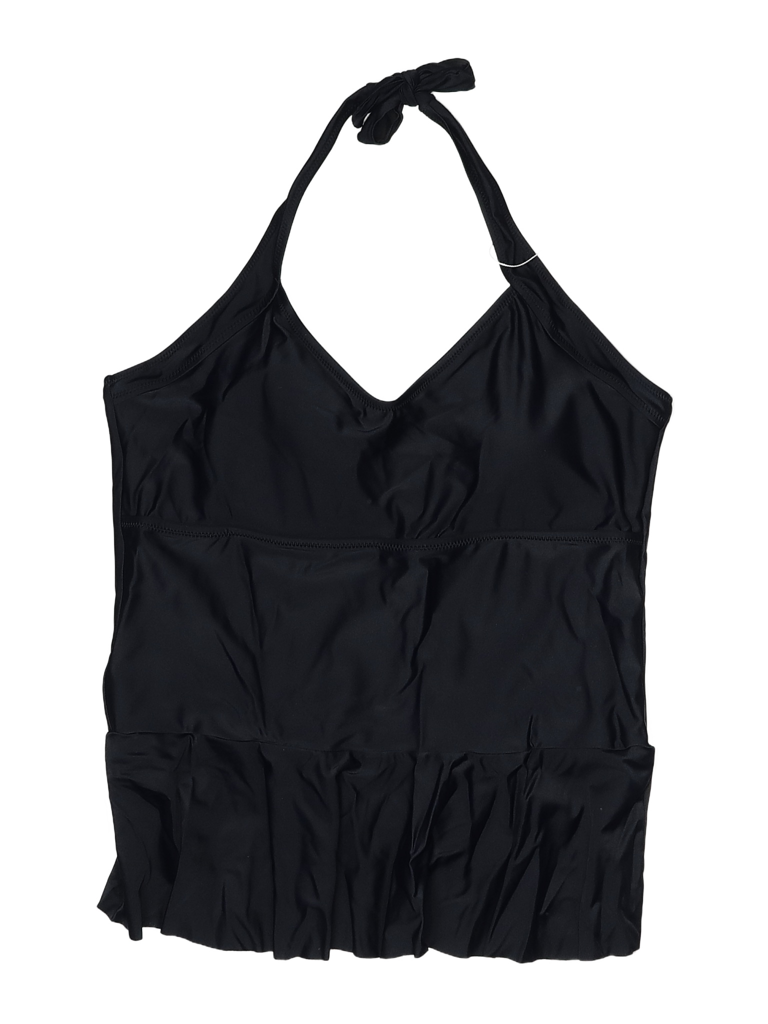 Beachsissi Solid Black Swimsuit Top Size XL 42 off thredUP