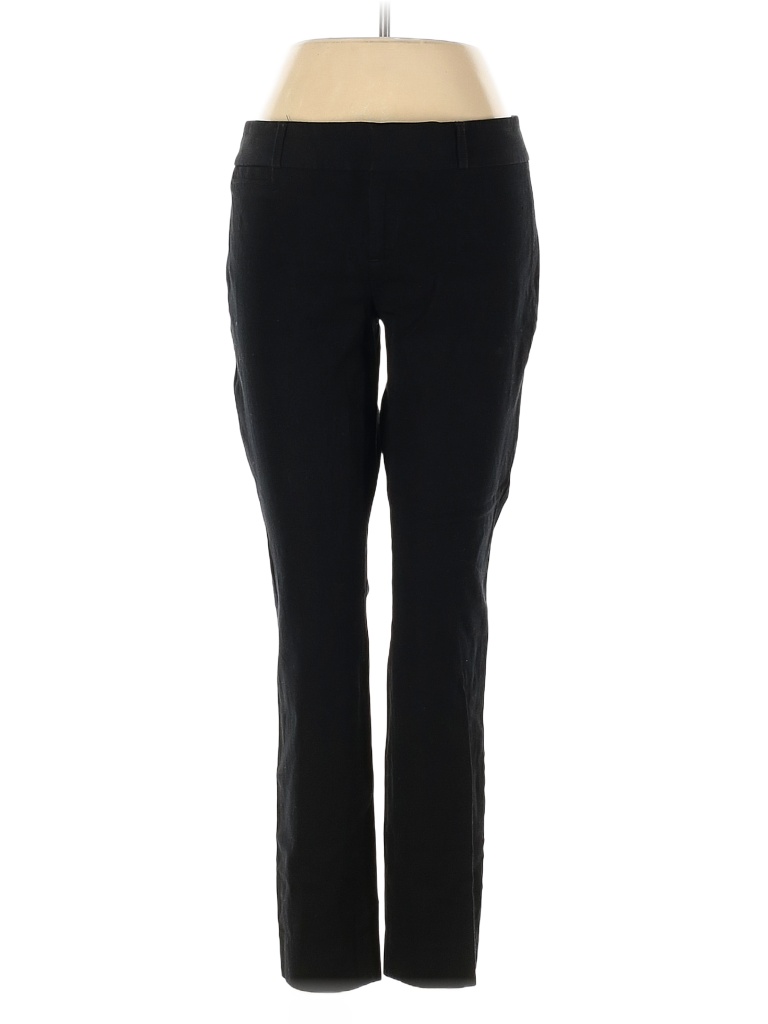 Banana Republic Solid Black Dress Pants Size 4 82 off ThredUp
