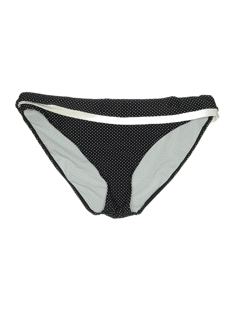 Panache Swimwear 100% Polyester Polka Dots Houndstooth Chevron-herringbone Gray Black Swimsuit Bottoms Size XXL - photo 1