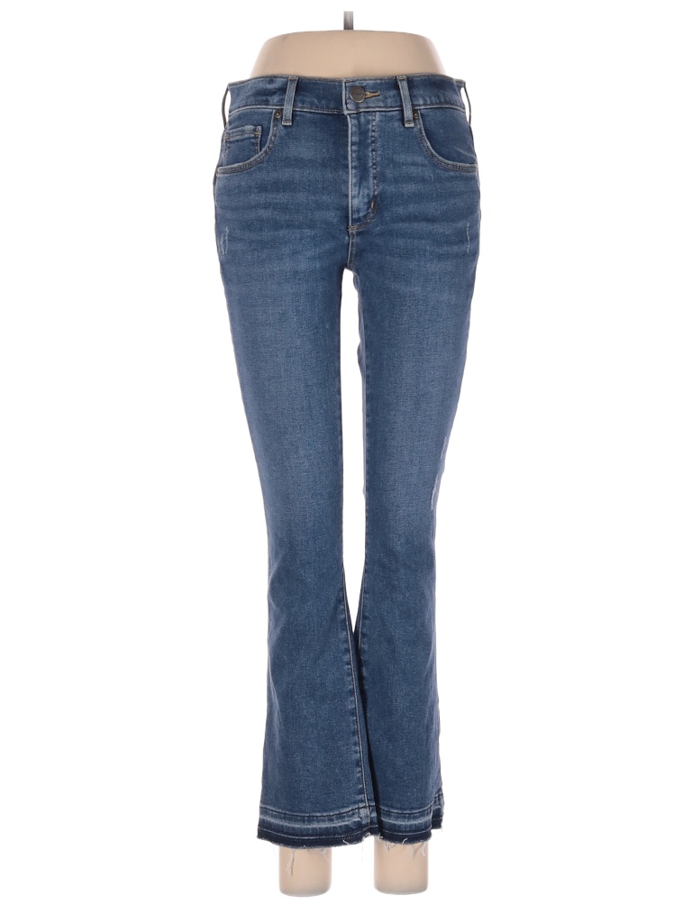 Ann Taylor LOFT Solid Blue Jeans 27 Waist - 76% off | thredUP