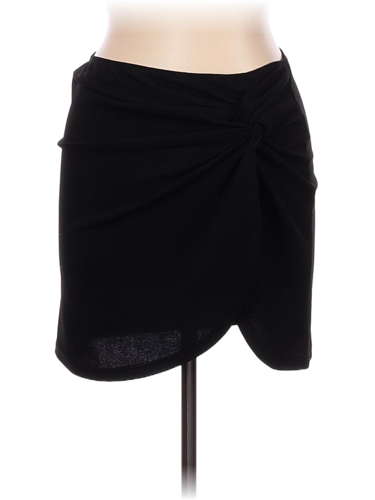 Pre-owned Shein Casual Skirt In Black