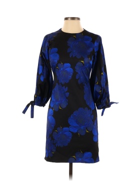 Cynthia Rowley Blue Brocade Dress (view 1)