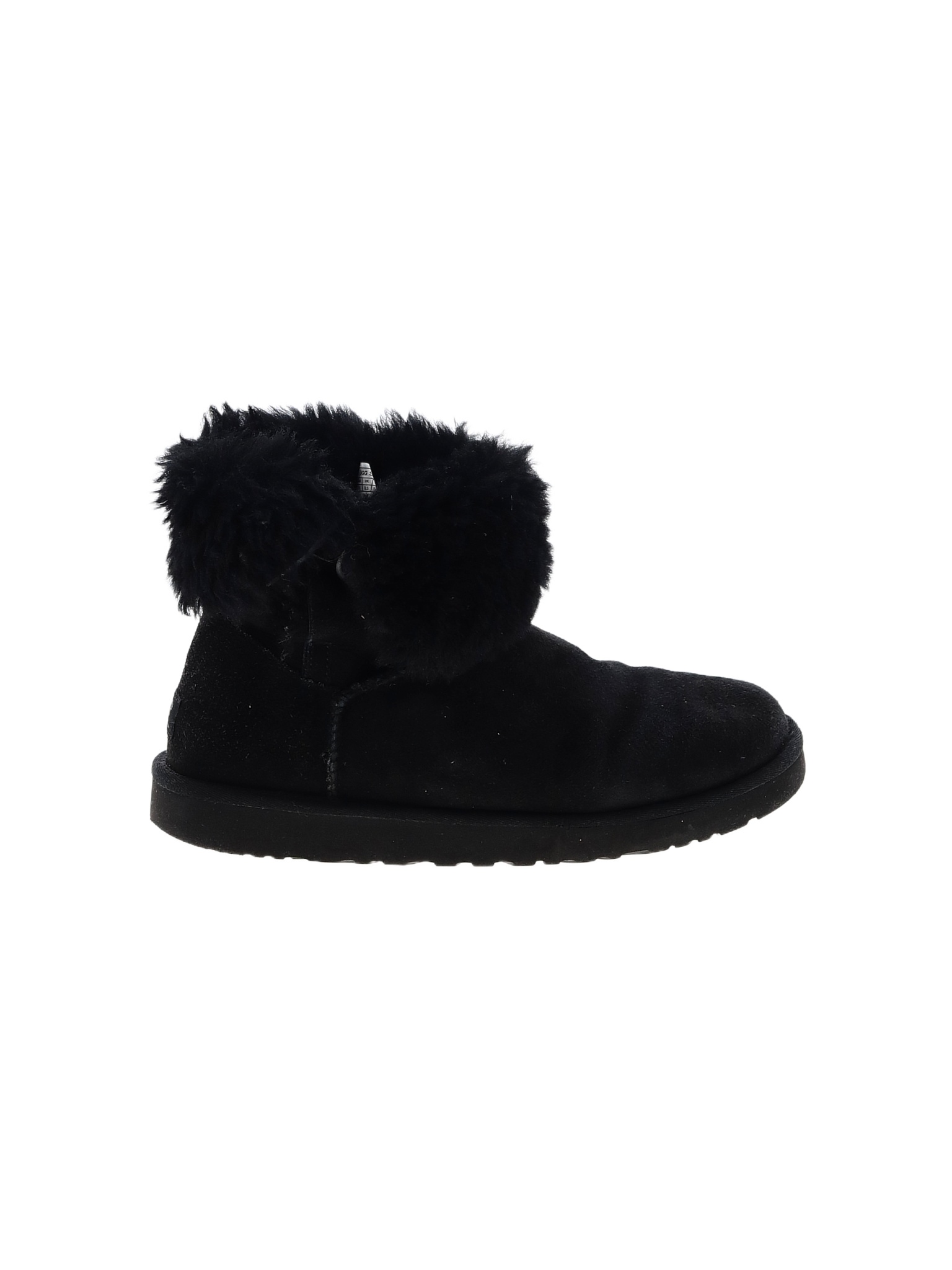 Ugg Australia Solid Black Ankle Boots Size 10 - 59% off | thredUP